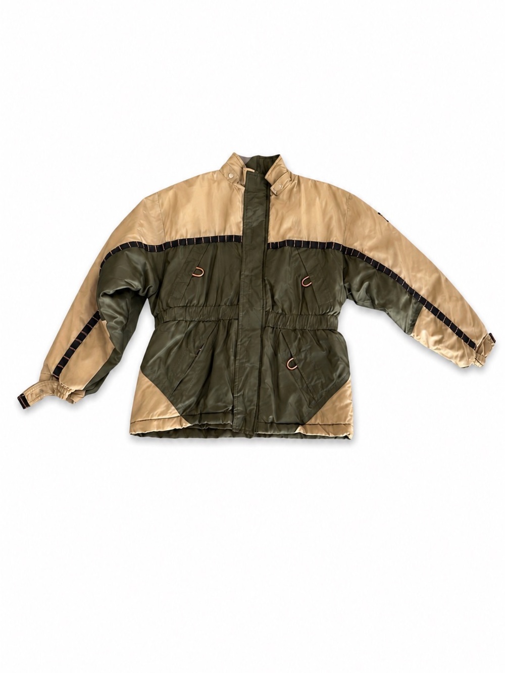 Vintage SporTrax Colorblock Puffer Jacket – Boys’ M